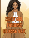 Black Girls Fashion Coloring Book